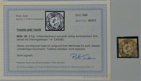 Briefmarke, Michel-Nr. 50