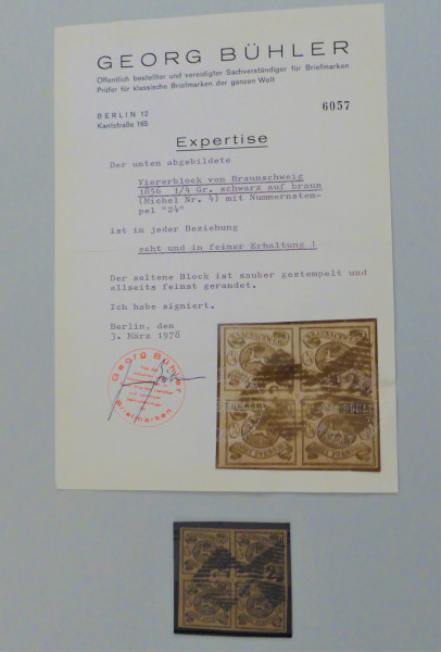 Briefmarke, Michel-Nr. 4