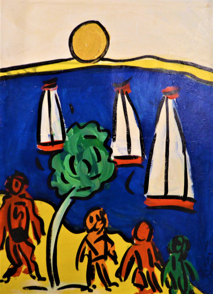 Peter Keil : Originalgemälde mit Echtheitszertifikat #130