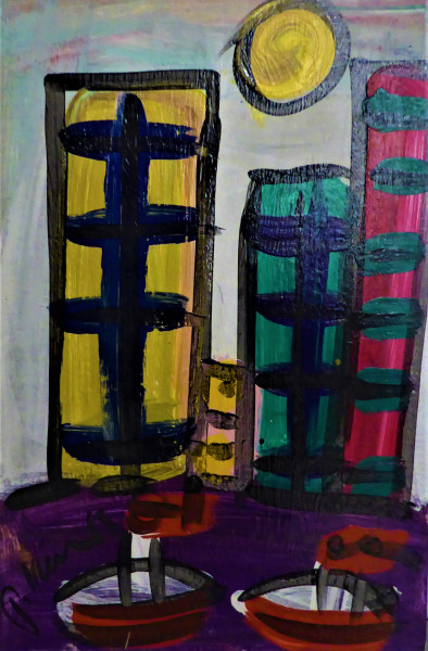 Peter Keil : Originalgemälde mit Echtheitszertifikat #11