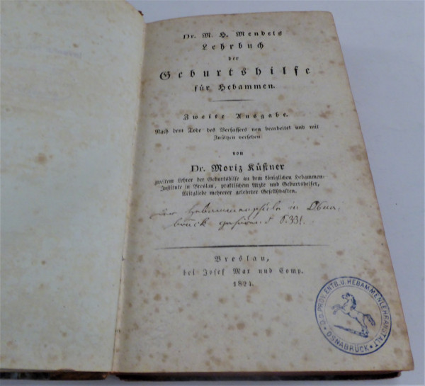 Lehrbuch der Geburtshilfe für Hebammen
