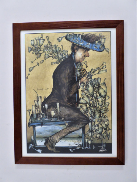 Original-Grafik von Gertrude Degenhardt