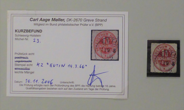 Briefmarke, Michel-Nr. 23