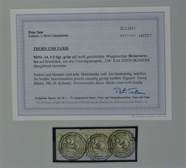 Briefmarke, Michel-Nr. 14
