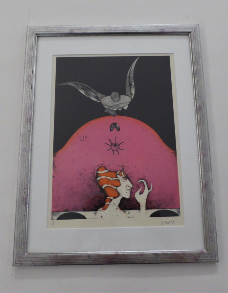 Original-Grafik von Paul Wunderlich