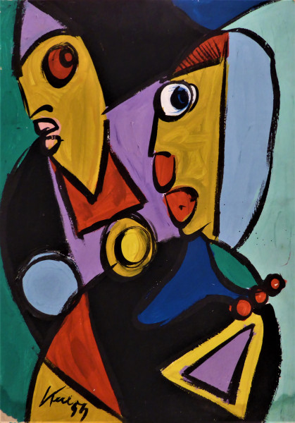 Peter Keil : Originalgemälde #48