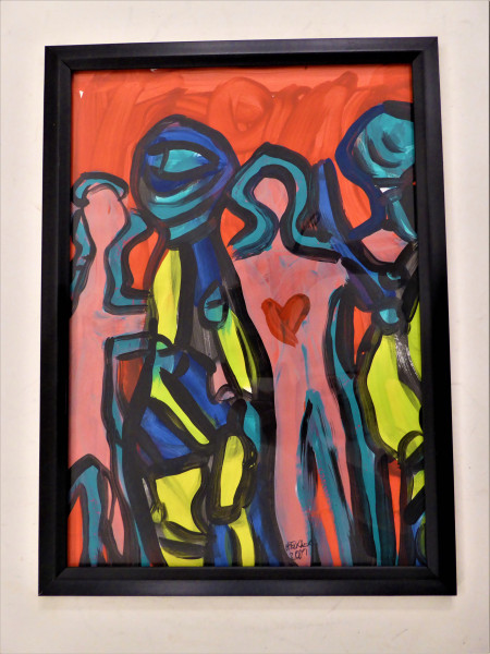 Original-Aquarell von H. P. Heckner