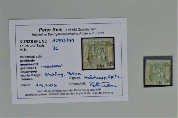 Briefmarke, Michel-Nr. 36