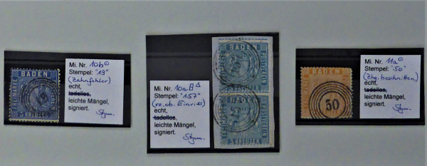 Briefmarke, Michel-Nr. 10a