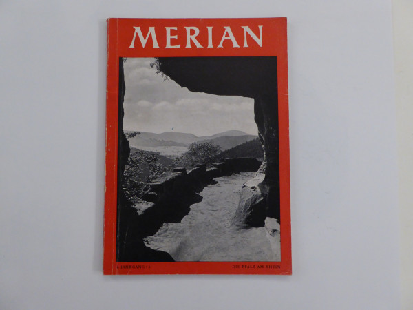 Merian Heft Die Pfalz 1953 6. Jahrg.