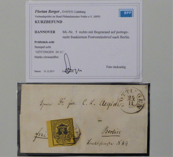 Briefmarke, Michel-Nr. 5