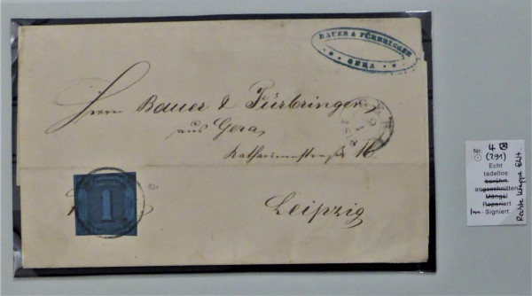 Briefmarke, Michel-Nr. 4