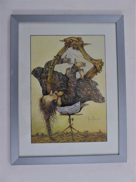 Original-Grafik von Gertrude Degenhardt