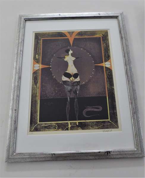 Original-Grafik von Paul Wunderlich