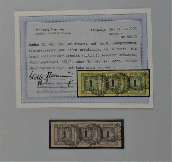 Briefmarke, Michel-Nr. 5