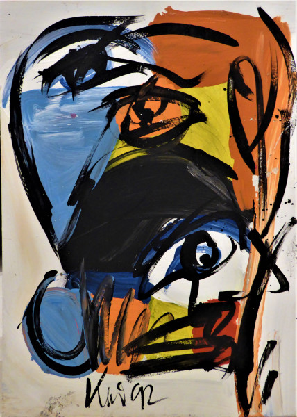 Peter Keil : Originalgemälde mit Echtheitszertifikat #74