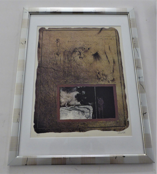 Original-Grafik von Paul Wunderlich