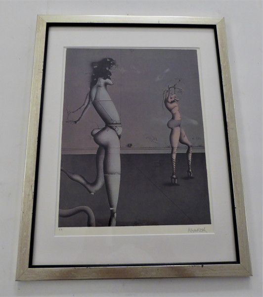 Original-Grafik von Paul Wunderlich