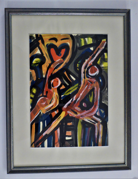 Original-Aquarell von H. P. Heckner