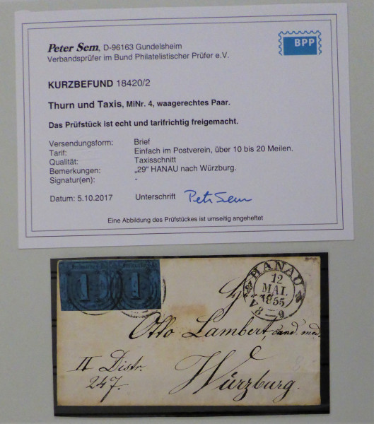 Briefmarke, Michel-Nr. 4