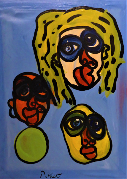 Peter Keil : Originalgemälde mit Echtheitszertifikat #98