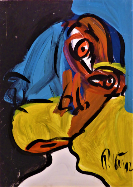 Peter Keil : Originalgemälde mit Echtheitszertifikat #49