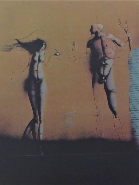 Original-Grafik von Paul Wunderlich