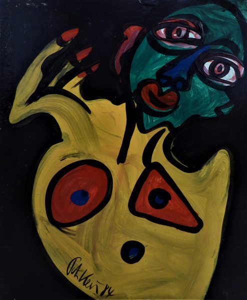 Peter Keil : Originalgemälde mit Echtheitszertifikat #45