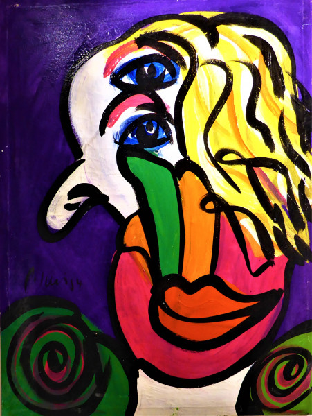 Peter Keil : Originalgemälde mit Echtheitszertifikat #122