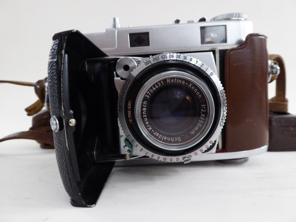 Kodak Retina IIc mit Xenon 1:2,8 mit Tasche
