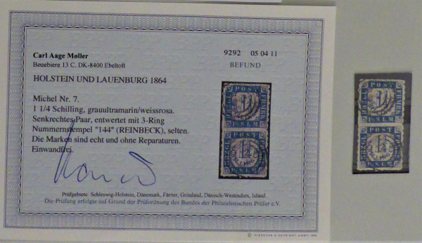 Briefmarke, Michel-Nr. 7