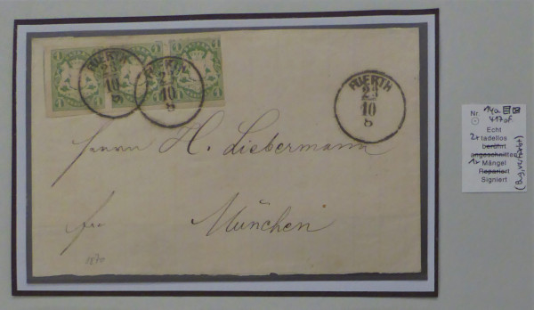 Briefmarke, Michel-Nr. 14a