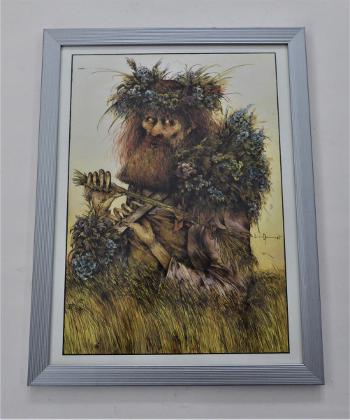 Original-Grafik von Gertrude Degenhardt