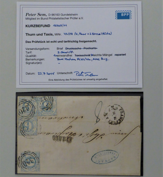 Briefmarke, Michel-Nr. 43 I A