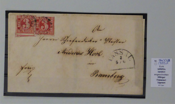 Briefmarke, Michel-Nr. 9 b