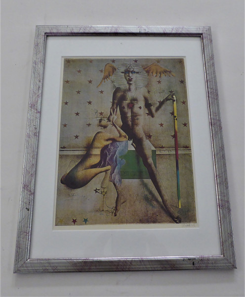 Original-Grafik von Paul Wunderlich