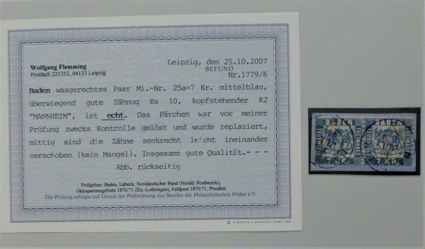 Briefmarke, Michel-Nr. 25a