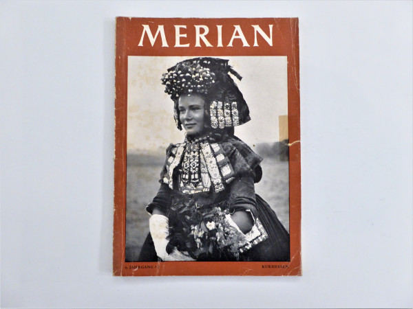 Merian Heft Kurhessen 1953 6. Jahrg.