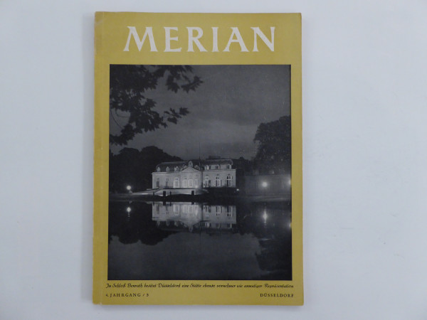 Merian Heft Düsseldorf 1951 4. Jahrg,