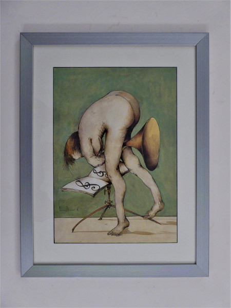 Original-Grafik von Gertrude Degenhardt