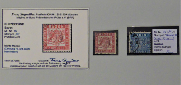 Briefmarke, Michel-Nr. 16