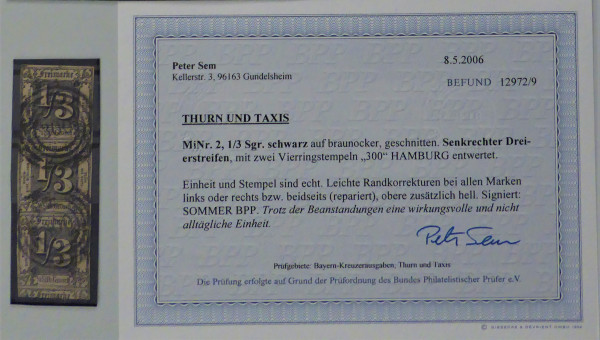 Briefmarke, Michel-Nr. 2