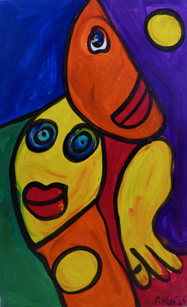 Peter Keil : Originalgemälde mit Echtheitszertifikat #167