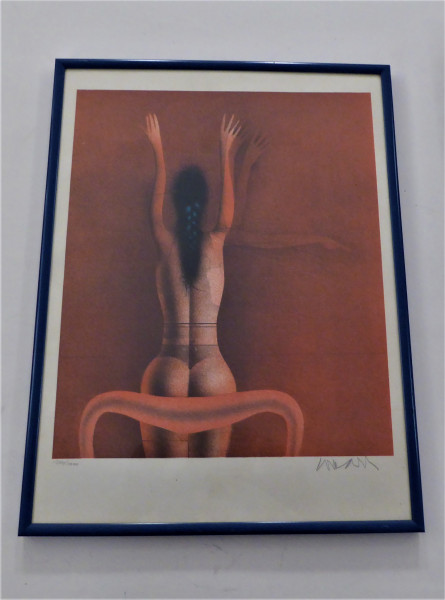 Original-Grafik von Paul Wunderlich