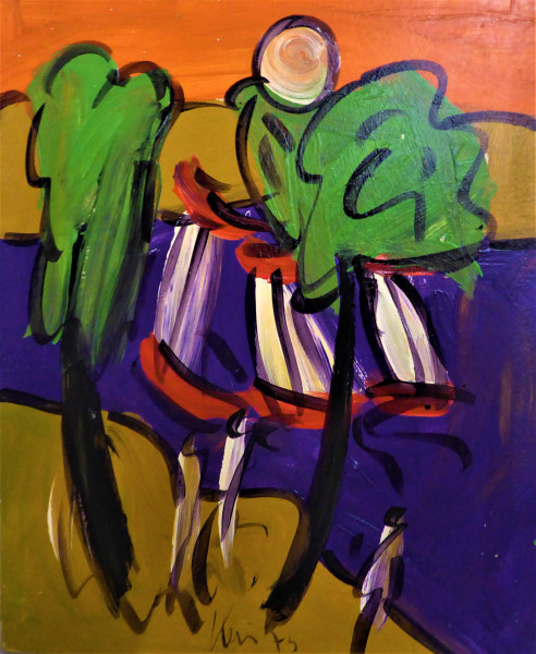 Peter Keil : Originalgemälde mit Echtheitszertifikat #100