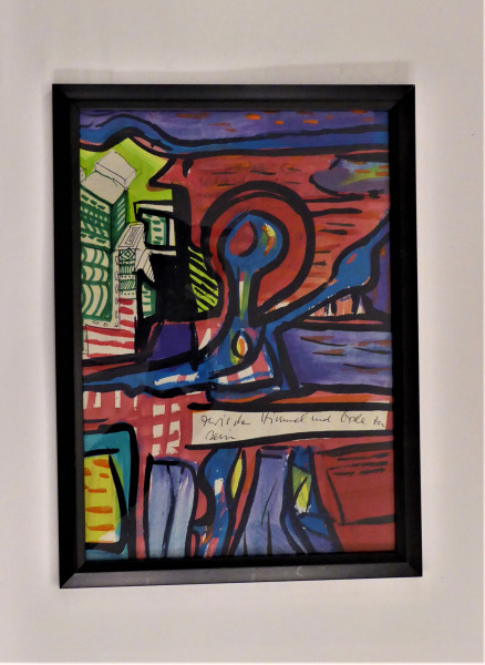 Original-Aquarell von H. P. Heckner