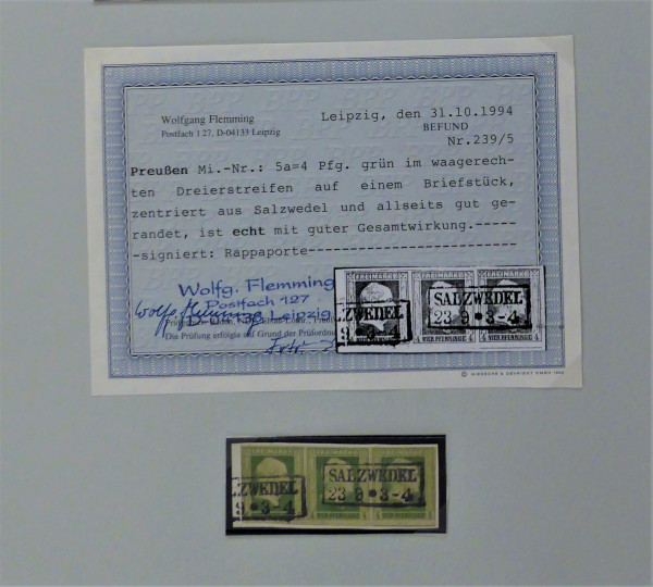 Briefmarke, Michel-Nr. 5a