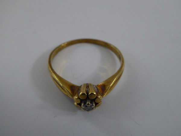 Brillant-Ring 8ct Gold