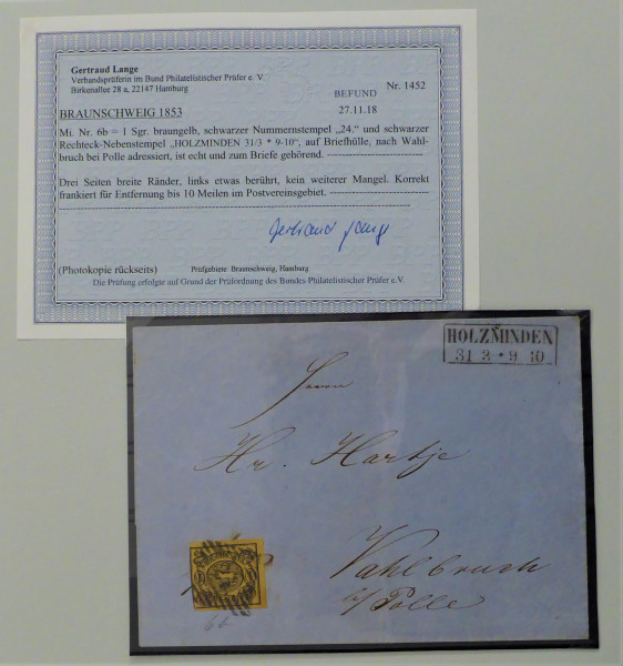 Briefmarke, Michel-Nr. 6b