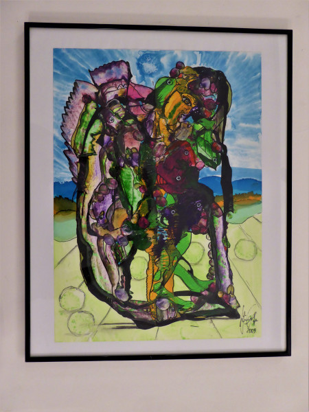 Original-Acryl-Bild von Jürgen Grafe